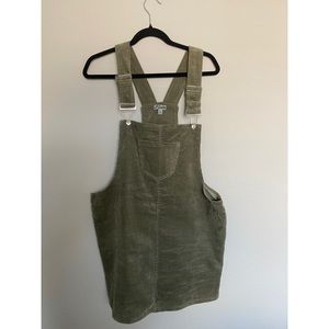 Corduroy Overall Dress